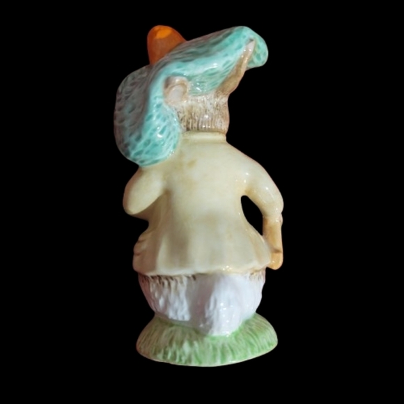 ROYAL ALBERT Benjamin Bunny Charming Rabbit Figurine England 1989 Easter Spring - Picture 10 of 12